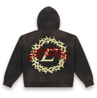 Thorn Logo Zip Up Hoodie