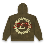Thorn Logo Zip Up Hoodie