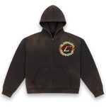 Thorn Logo Zip Up Hoodie