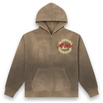 Thorn Logo Zip Up Hoodie