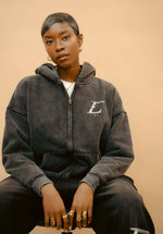 Bitmap Logo Zip Up Hoodie