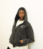 Bitmap Logo Zip Up Hoodie