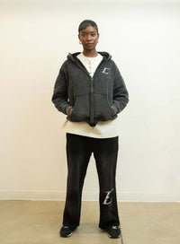 Bitmap Logo Zip Up Hoodie