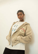Thorn Logo Zip Up Hoodie