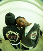 Thorn Logo Zip Up Hoodie