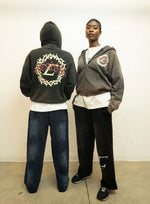Thorn Logo Zip Up Hoodie